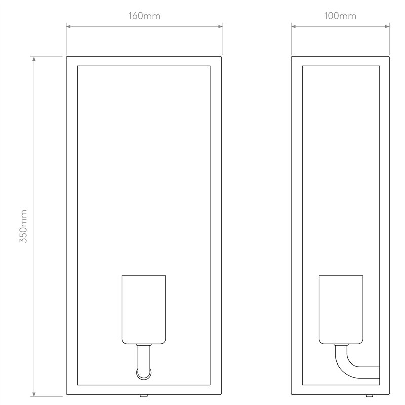 Astro Messina 160 II | Wandlampe