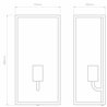 Astro Messina 200 | Wall lamp