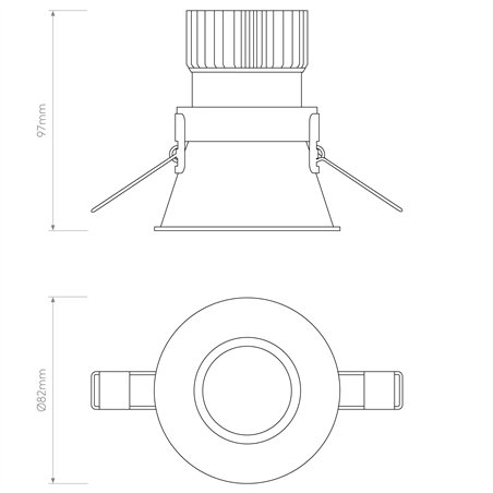 Astro Minima Round LED | Recessed spot