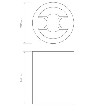 Astro Osca Round 140 | Ceiling lamp