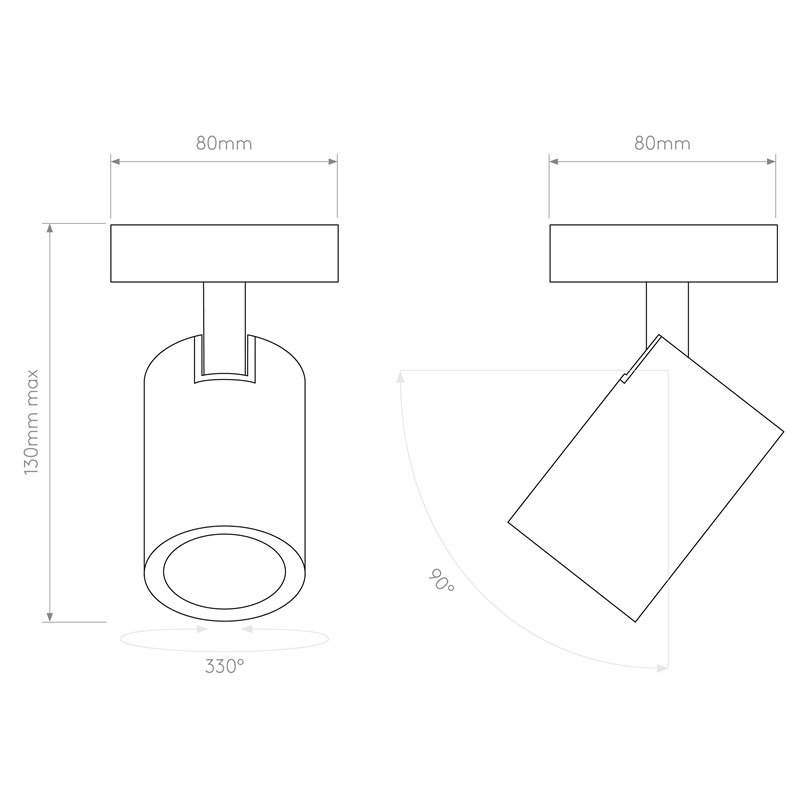 Astro Ascoli Single | Deckenlampe