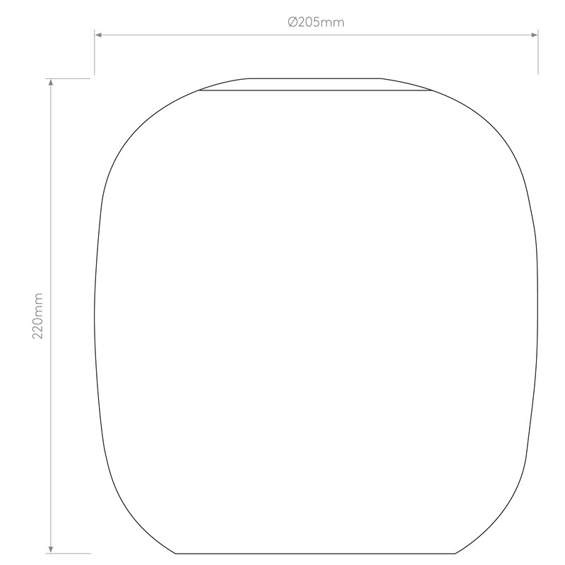 Astro Curve Glass 220