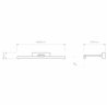 Astro Goya 460 LED | Wall lamp