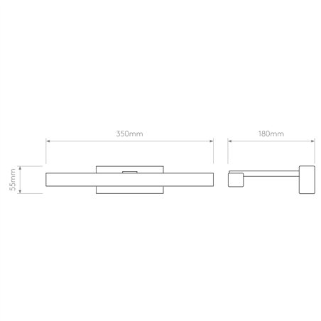 Astro Kashima 350 LED | Wall lamp