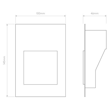 Astro Borgo Trimless 65 LED | Recessed spot