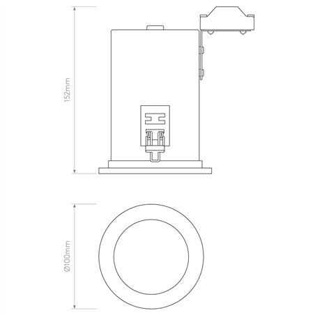 Astro Taro Round Fire-Rated | Recessed spot