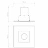 Astro Trimless Square | Einbauspot