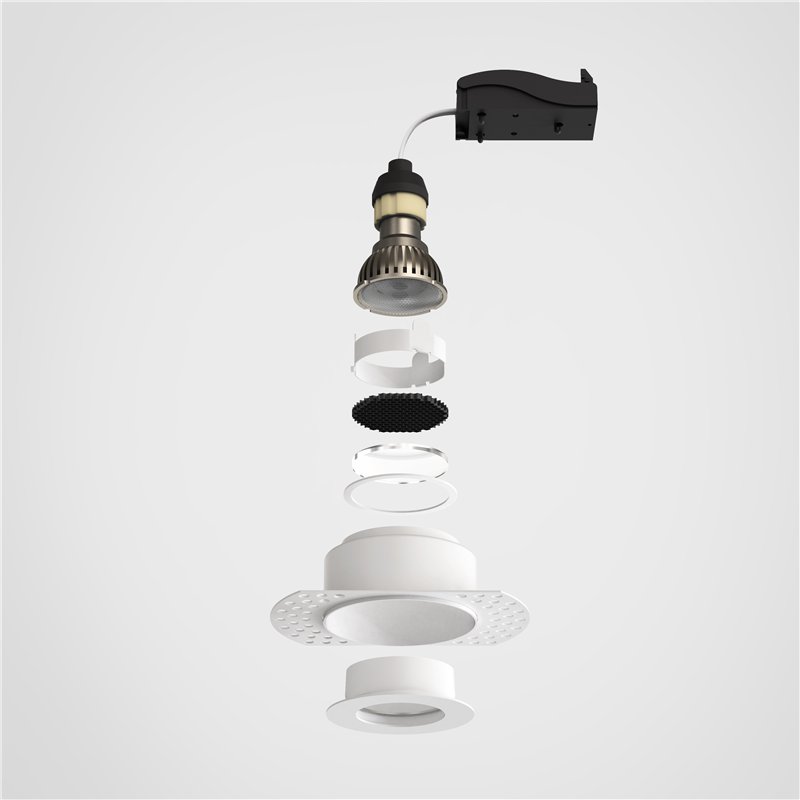 Astro Trimless Slimline Round Fixed Fire-Rated IP65 | Einbauspot