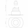 Astro Trimless Slimline Round Fixed Fire-Rated IP65 | Einbauspot