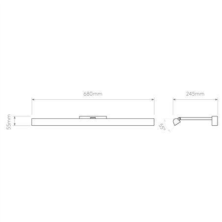 Astro Renoir 680 | Wall lamp