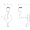 Astro Club Reader | Wall lamp
