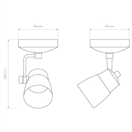 Astro Juno Single | Ceiling lamp