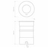 Astro Cromarty 120 LED | Bodemlampe