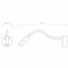 Astro Lucca Surface | Wandlampe