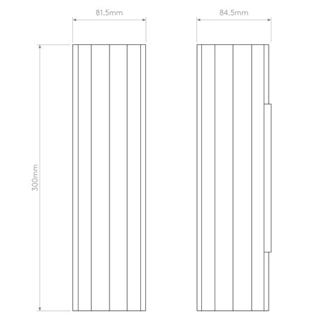 Astro Hashira 300 | Wall lamp