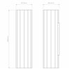 Astro Hashira 300 | Wandlampe