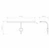 Astro Mondrian 600 Frame Mounted LED | Wall lamp