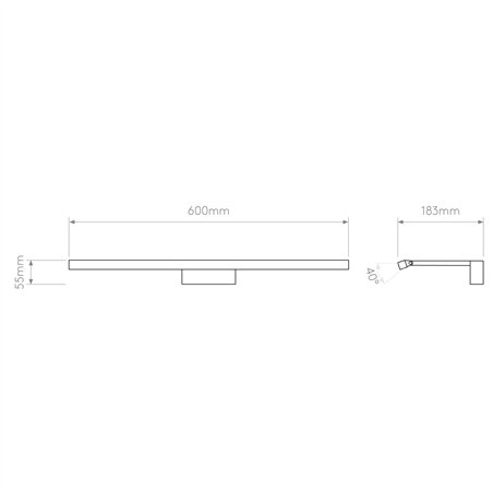 Astro Mondrian 600 LED | Wall lamp