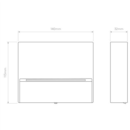 Astro Mori 140 | Wall lamp