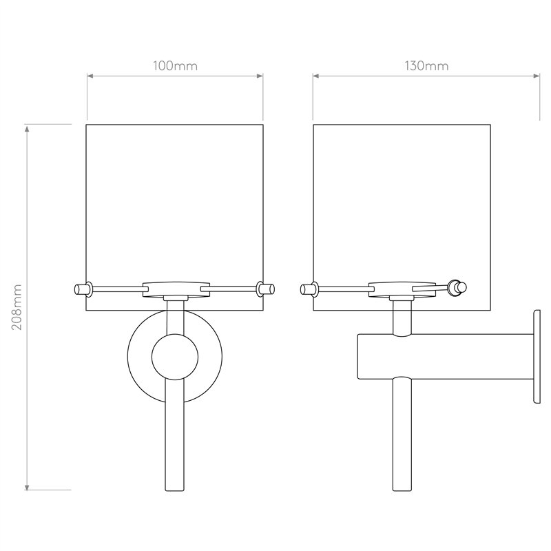 Astro Arezzo Wall | Wandlampe