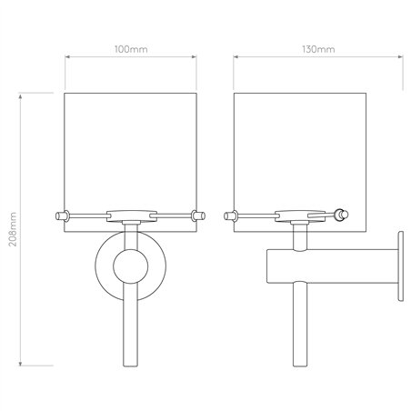 Astro Arezzo Wall | Wall lamp