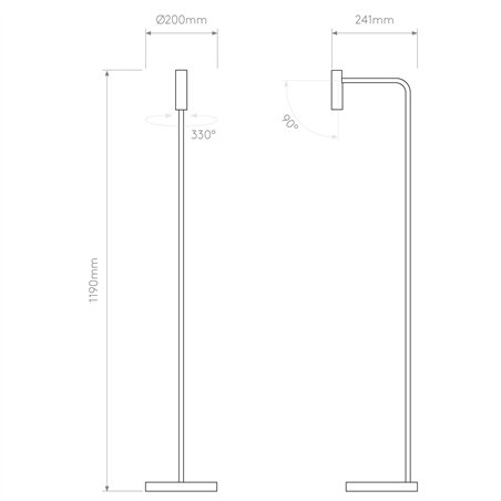 Astro Enna Floor LED | Floor lamp