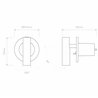 Astro Enna Recess Switched LED | Wall lamp