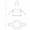 Astro Pinhole Slimline Round Fixed Fire-Rated IP65 | Einbauspot