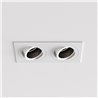Astro Pinhole Square Twin Adjustable | Recessed spot