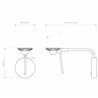 Astro Miura Swing Arm | Wall lamp
