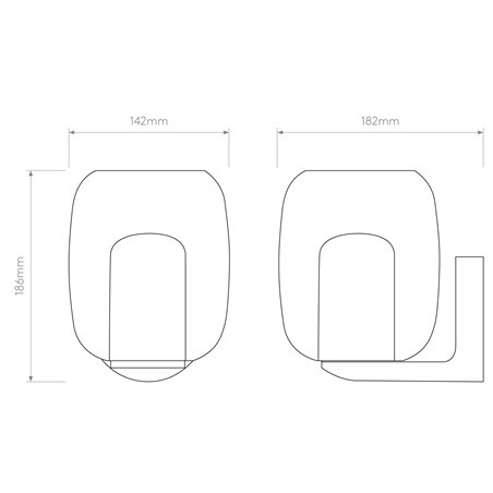 Astro Aquina Wall | Wall lamp