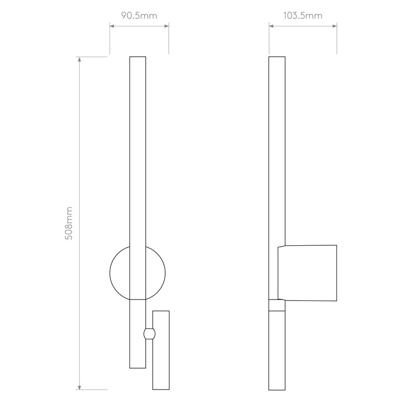Astro Baton Reader LED | Wandlampe