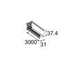 Modular Track 230V Profile Surface 3000