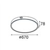 Modular Flat Moon Recessed 670 1x LED DI | Einbauspot