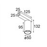 Modular Nyto Surface Adjustable 50 Square 1x LED DE | Ceiling lamp / Wall lamp