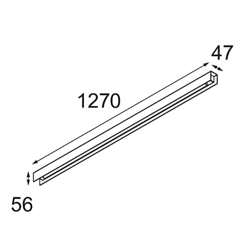 Modular United Surface 1274 1x LED DI | Deckenlampe / Wandlampe