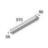 Modular United Surface 974 2x LED DI | Ceiling lamp / Wall lamp