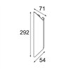 Modular Chival Wall Up/Down 292 2x LED DE | Wandlampe