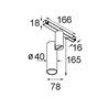 Modular Passage Track 48V Adjustable 40 1x LED | Schienenbeleuchtung