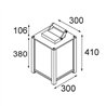 Modular Kabaz Floor 1x IP44 LED | Stehlampe