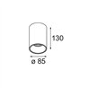 Modular Lotis Tube Surface 85 1x GU10 | Deckenlampe