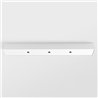 Modular Modupoint Square Surface 420X58 3x Jack DI 500mA | Ceiling lamp / Wall lamp