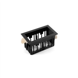 Modular Qbini Frame Recessed 2x | Recessed spot