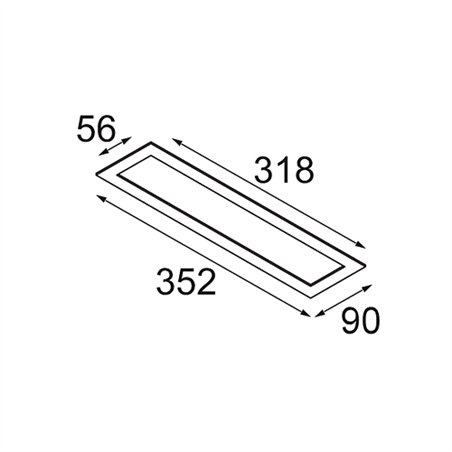 Modular Backplate 352x90