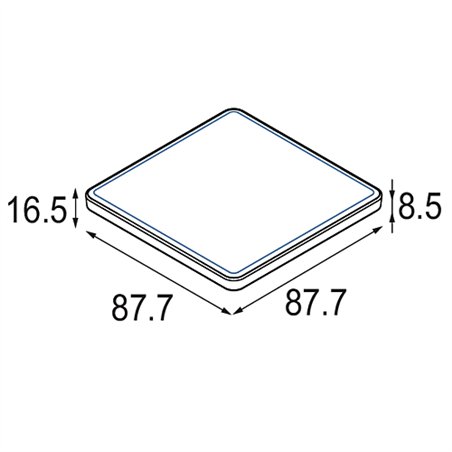 Modular Preset Touch Panel 2700-6500K TW