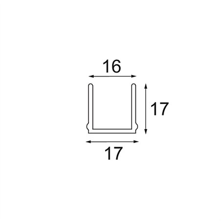 Modular Track 48V Cover 1000