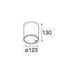 Modular Smart Tube Surface 115 1x DE | Deckenlampe