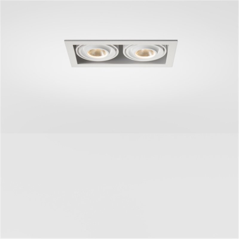 Modular Mini-Multiple Recessed Adjustable M-LED 2x DE | Einbauspot