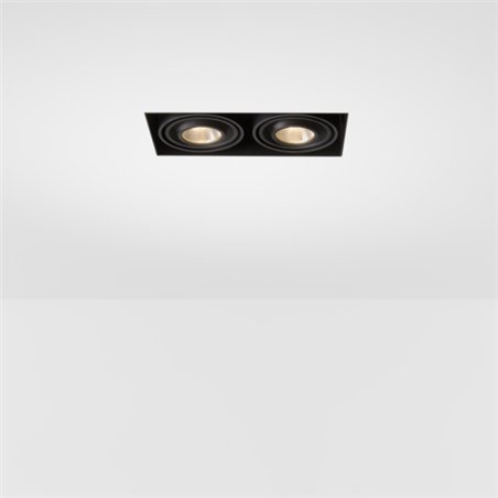 Modular Mini-Multiple Recessed Trimless Adjustable M-LED 2x DE | Recessed spot