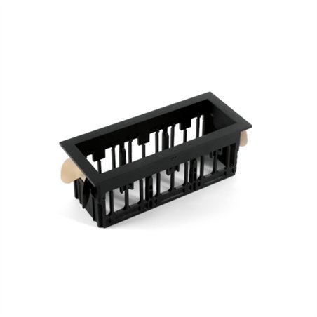 Modular Qbini Frame Recessed 3x | Recessed spot